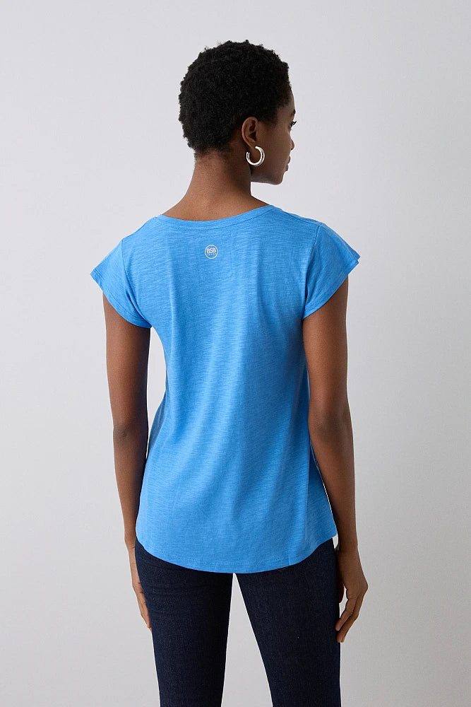 BSB - T SHIRT BASIC - BLUE AZURE