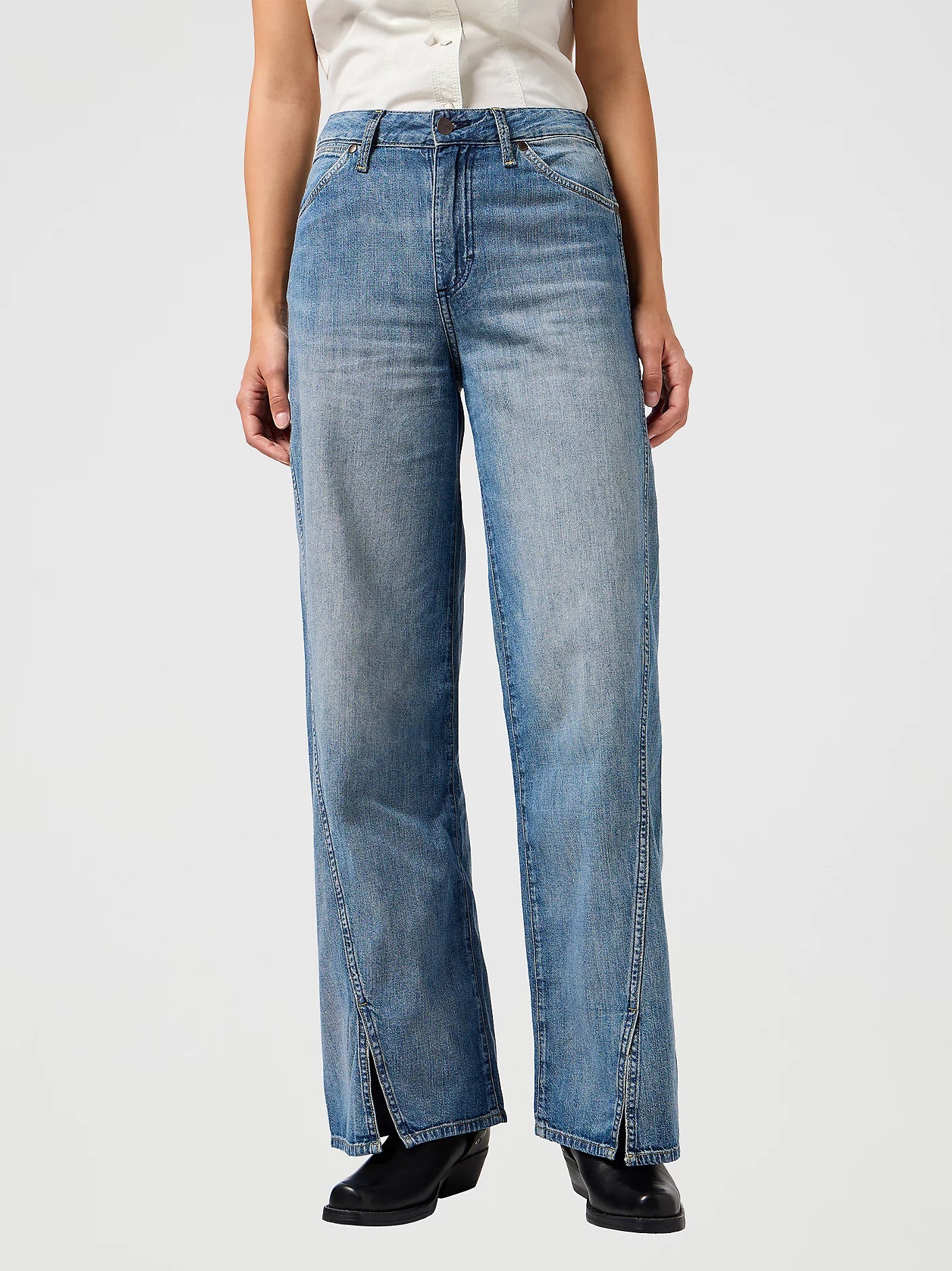 WRANGLER - jeans spat loose - URBAN ECHO
