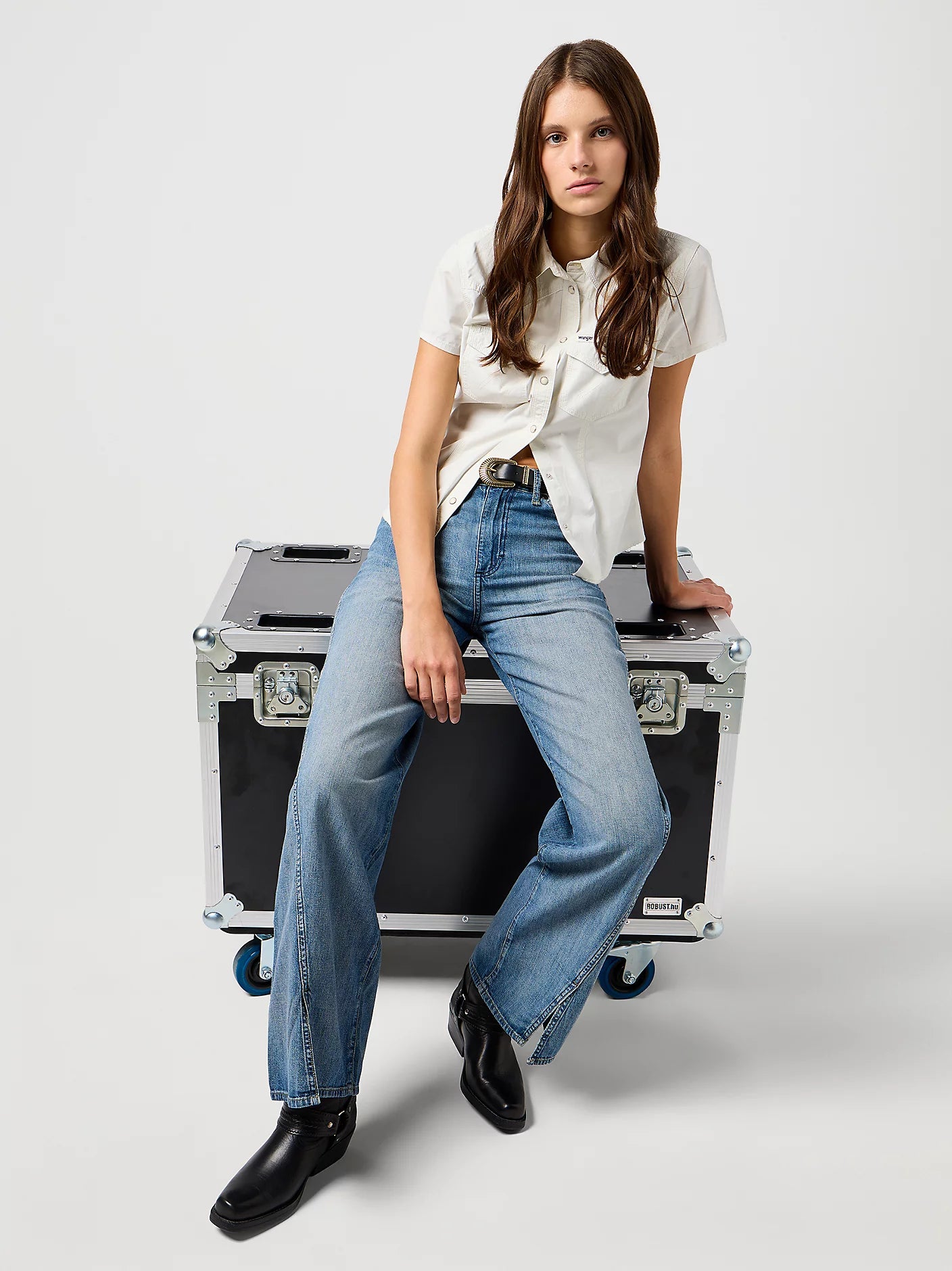 WRANGLER - jeans spat loose - URBAN ECHO