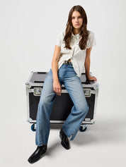 WRANGLER - jeans spat loose - URBAN ECHO