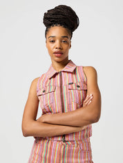 WRANGLER - gilet candy stripe - COLORS