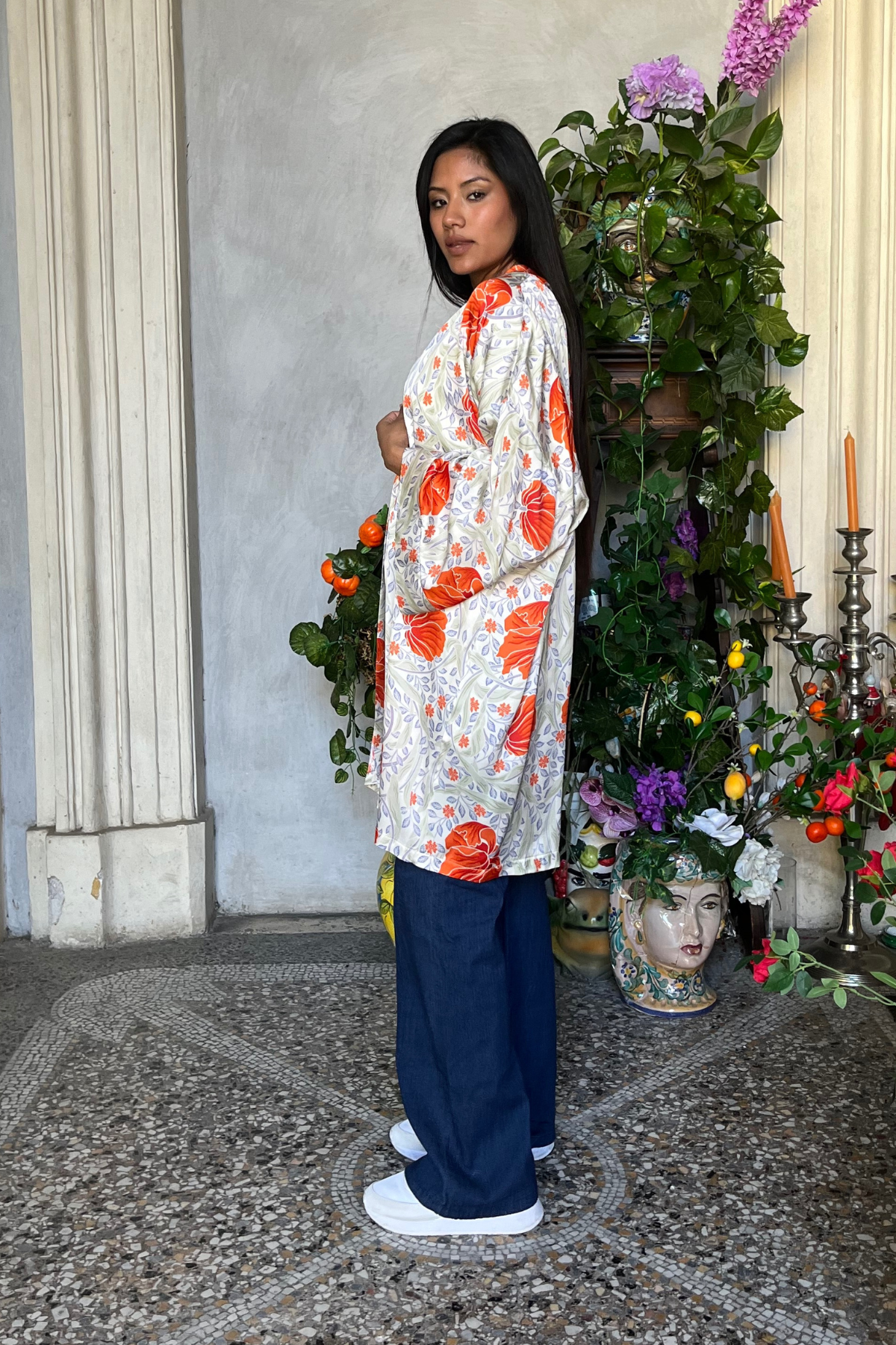 Flow - Kimono Seta Viscosa F3