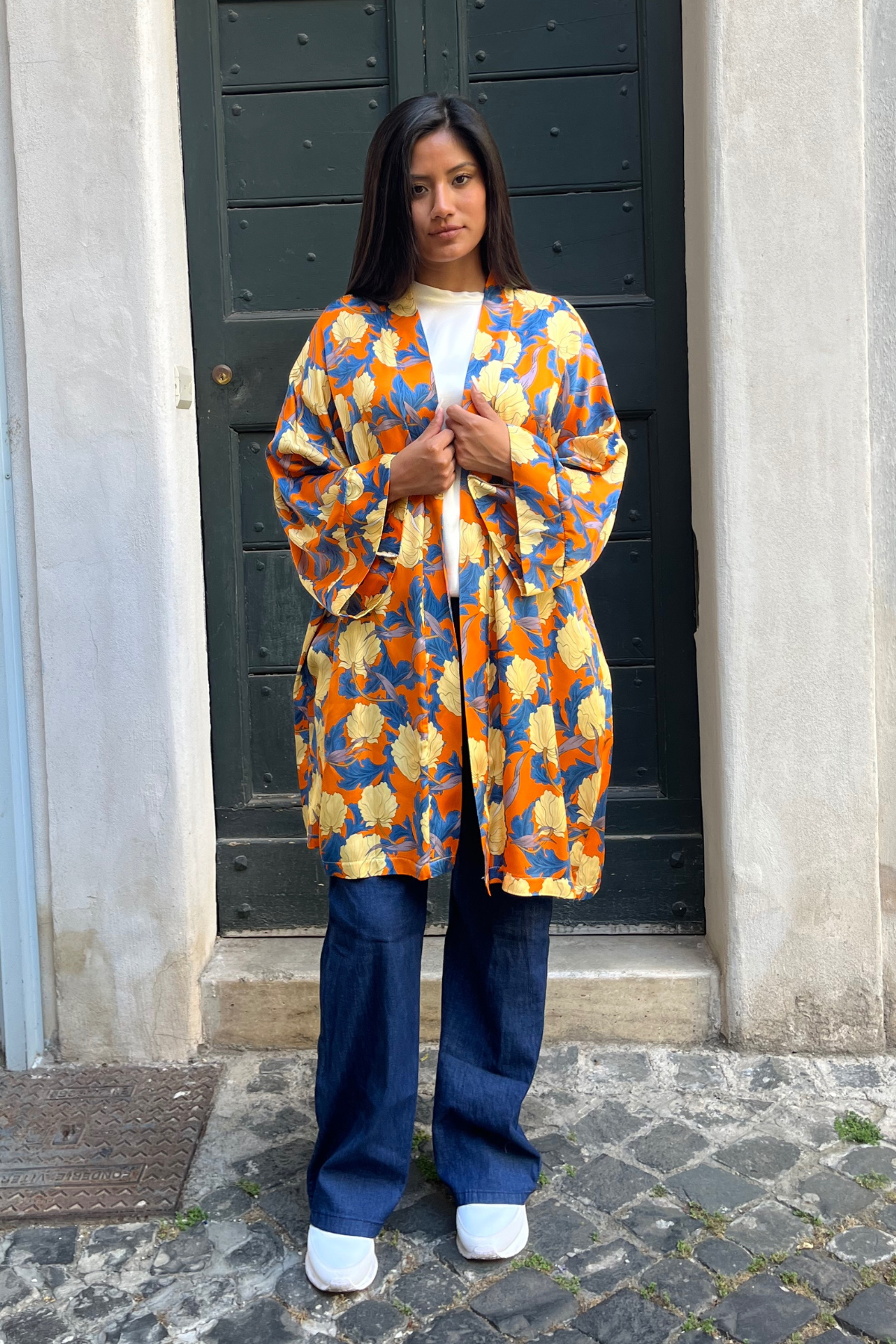 Flow - Kimono Seta Viscosa F5