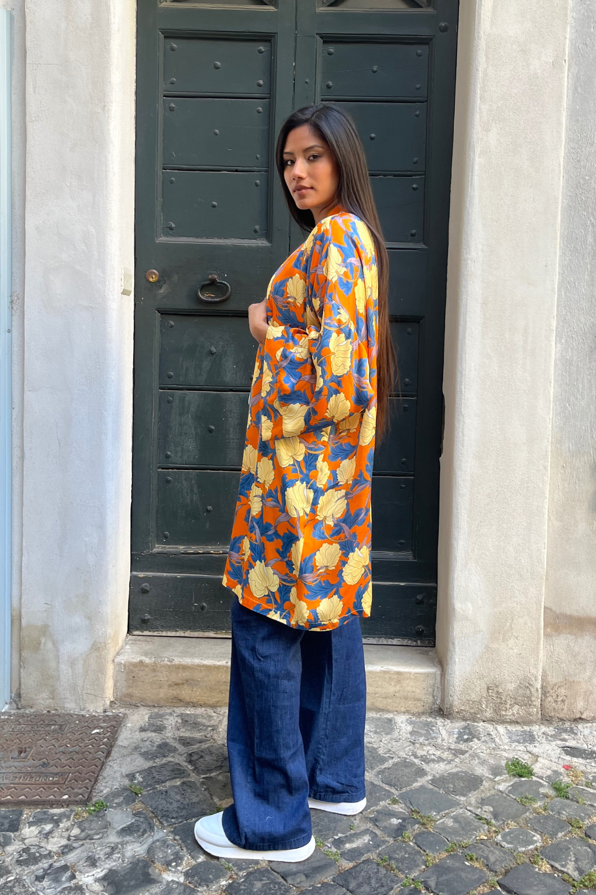 Flow - Kimono Seta Viscosa F5