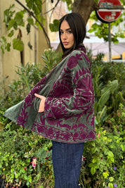 ARTEFILIA-MILANO - giacca uma velluto ricamato - LANZAROTE WINE