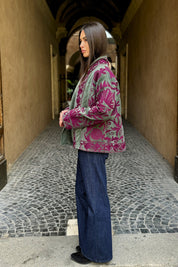 ARTEFILIA-MILANO - giacca uma velluto ricamato - LANZAROTE WINE