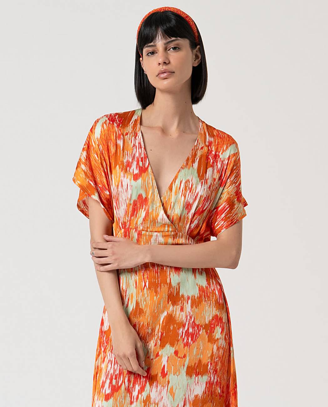 SURKANA - abito lungo fantasia - MULTI COLORS