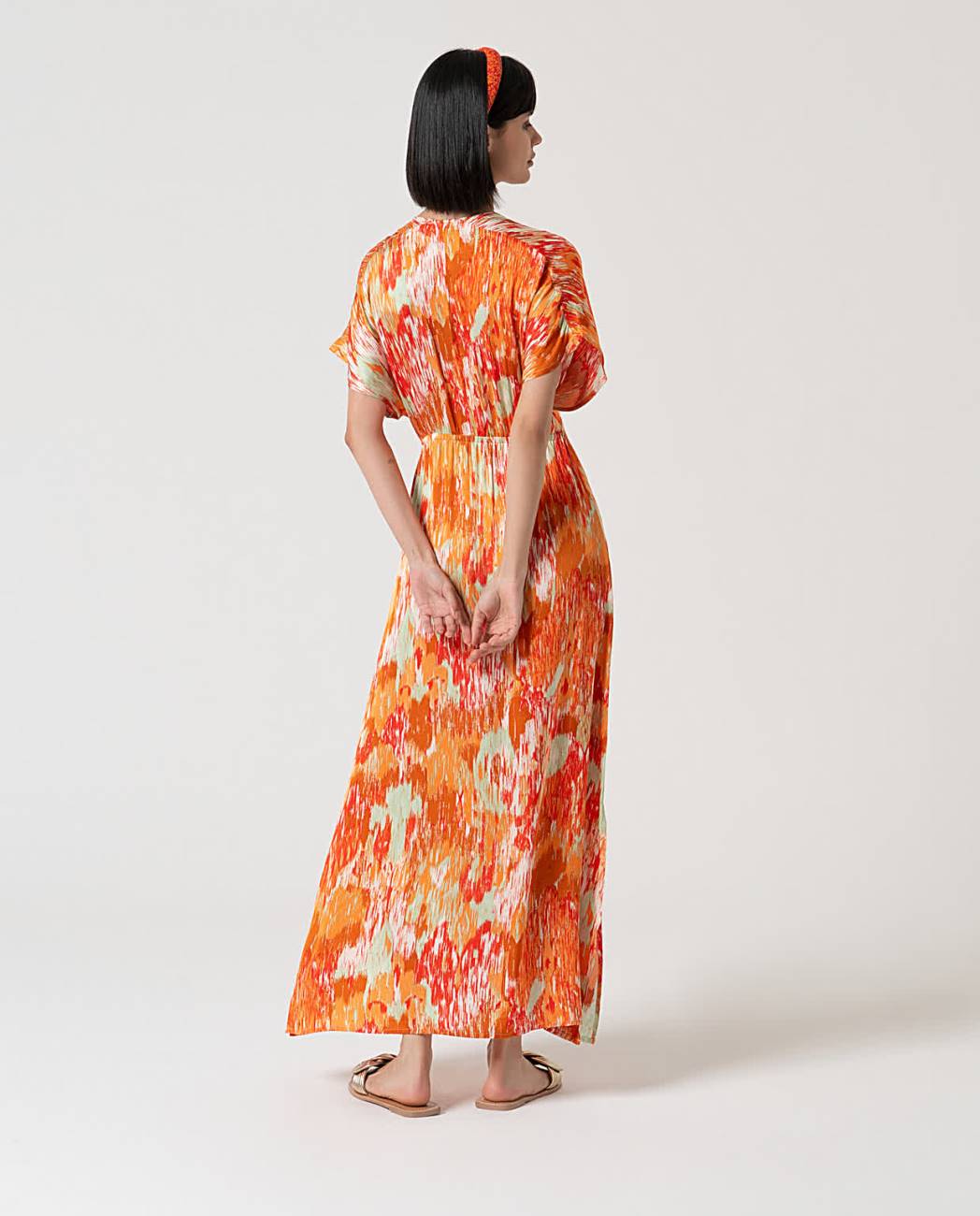 SURKANA - abito lungo fantasia - MULTI COLORS