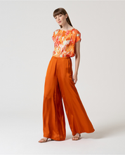SURKANA - pantalone svasato - ARANCIO
