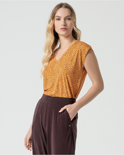 SURKANA - pantalone wide leg - MARRONE