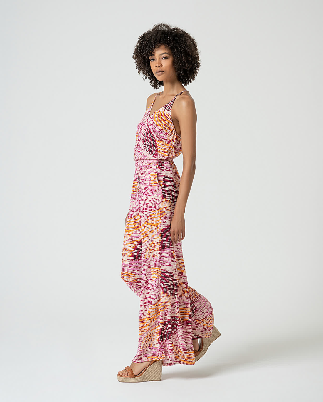 SURKANA - pantalone largo fantasia - MULTI COLORS