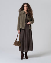 SURKANA - giacca tasche a toppa - VERDE