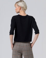 SURKANA - maglia manica 3\4 - NERO