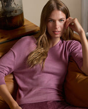 SURKANA - maglia manica 3\4 - MALVA