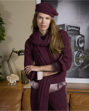 SURKANA - maglia fantasia - BORDEAUX