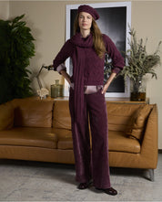 SURKANA - maglia fantasia - BORDEAUX