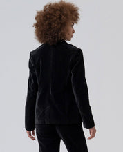 SURKANA - blazer velluto - NERO