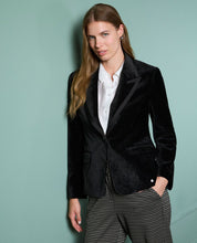 SURKANA - blazer velluto - NERO