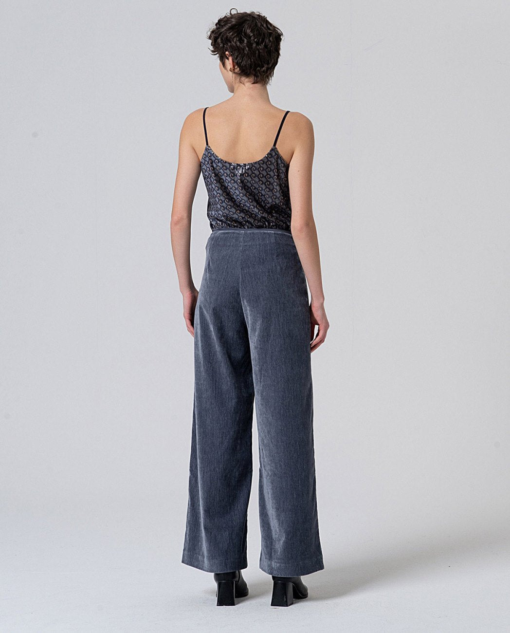 SURKANA - pantaloni velluto - GRIGIO