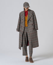 SURKANA - trench spigato - CAMEL