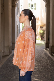 MAISON HOTEL - blouse stephanie - PUMPKIN