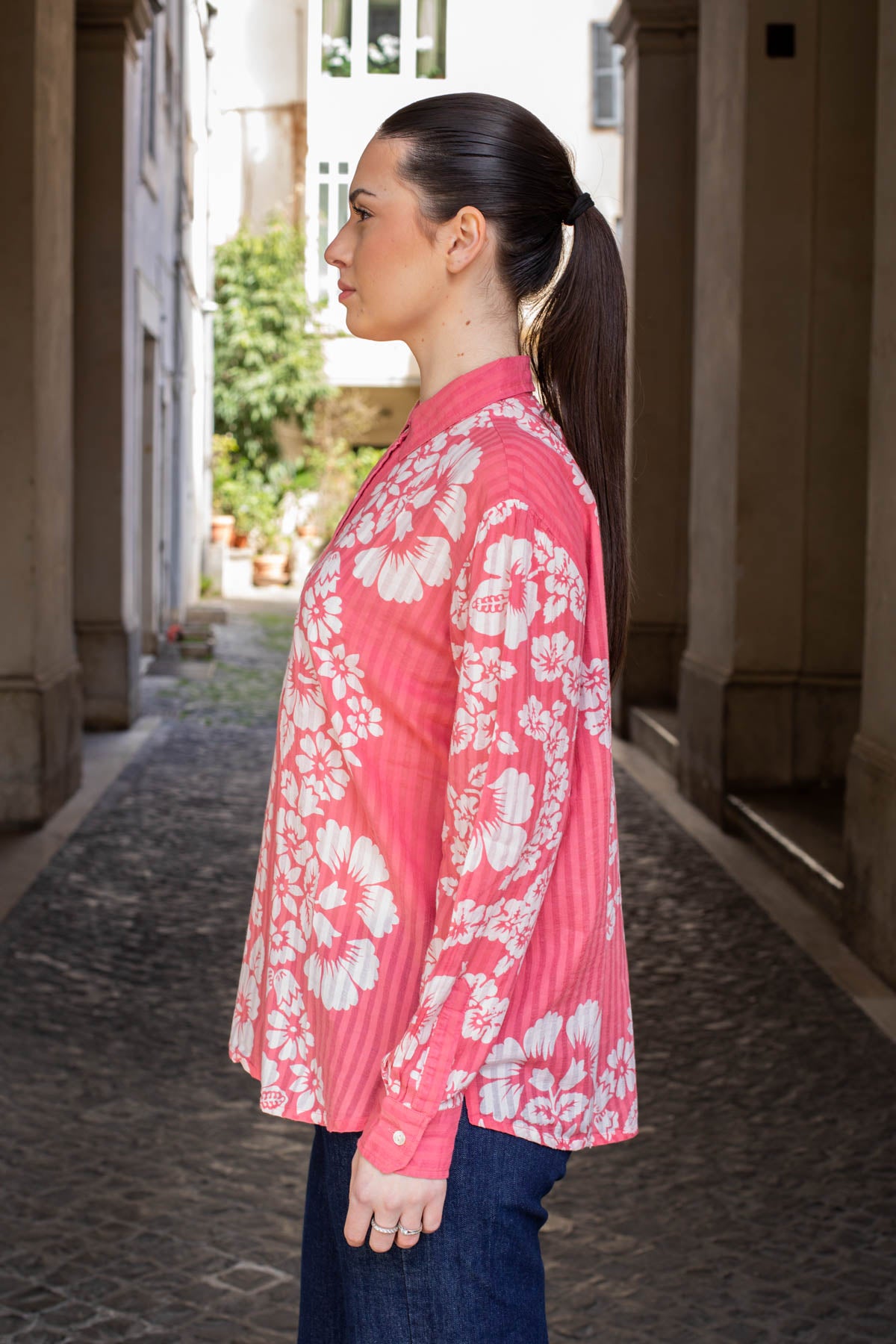 MAISON HOTEL - blouse rusty - PINK FLOYD