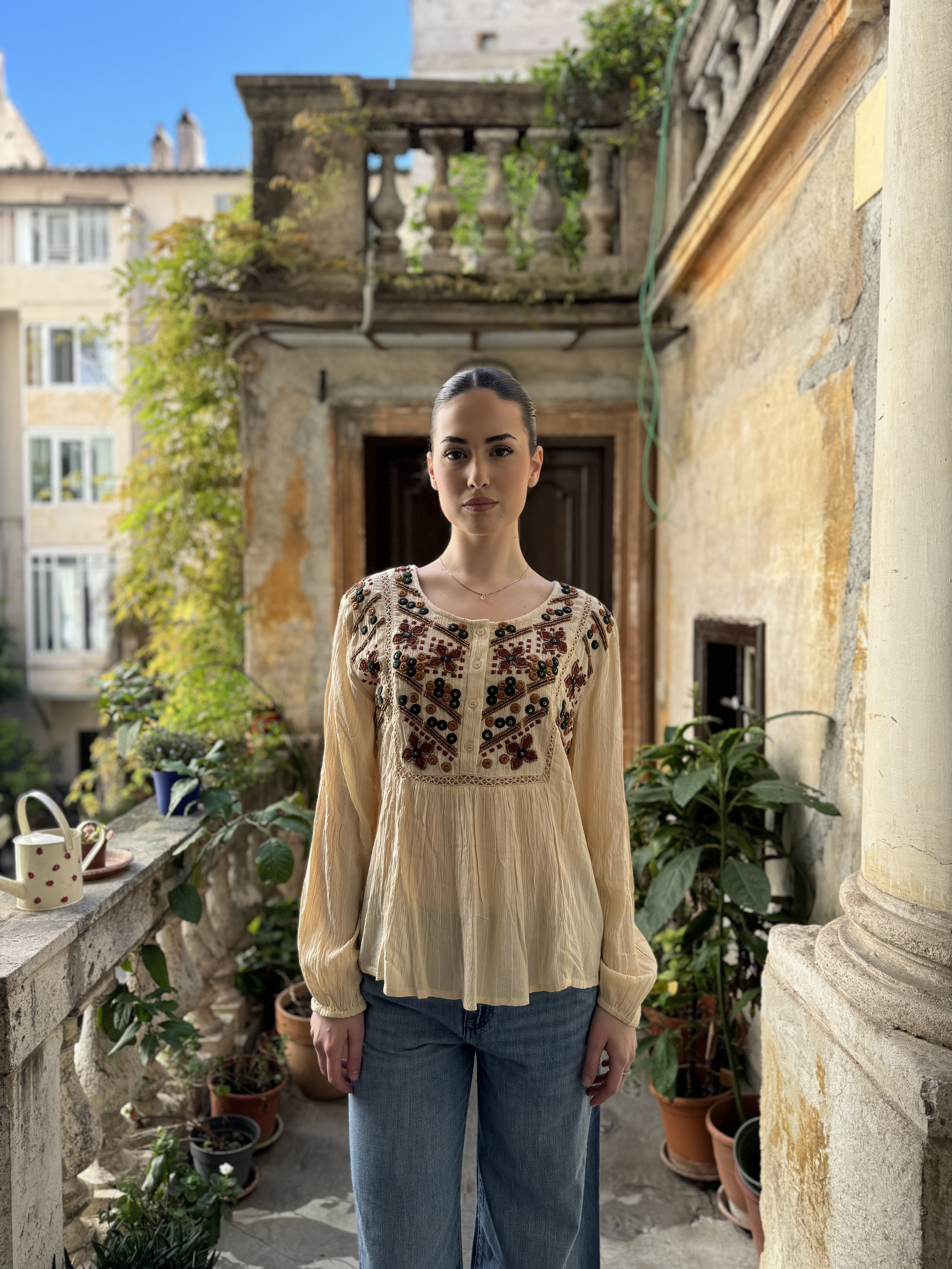 NEKANE - blousa sunuti - BURRO