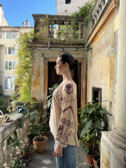 NEKANE - blouse rohana - ROSE