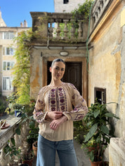 NEKANE - blouse rohana - ROSE