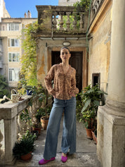 NEKANE - blousa ambika - BEIGE