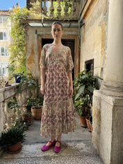 NEKANE - abito lawrra - ECRU