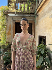 NEKANE - abito lawrra - ECRU