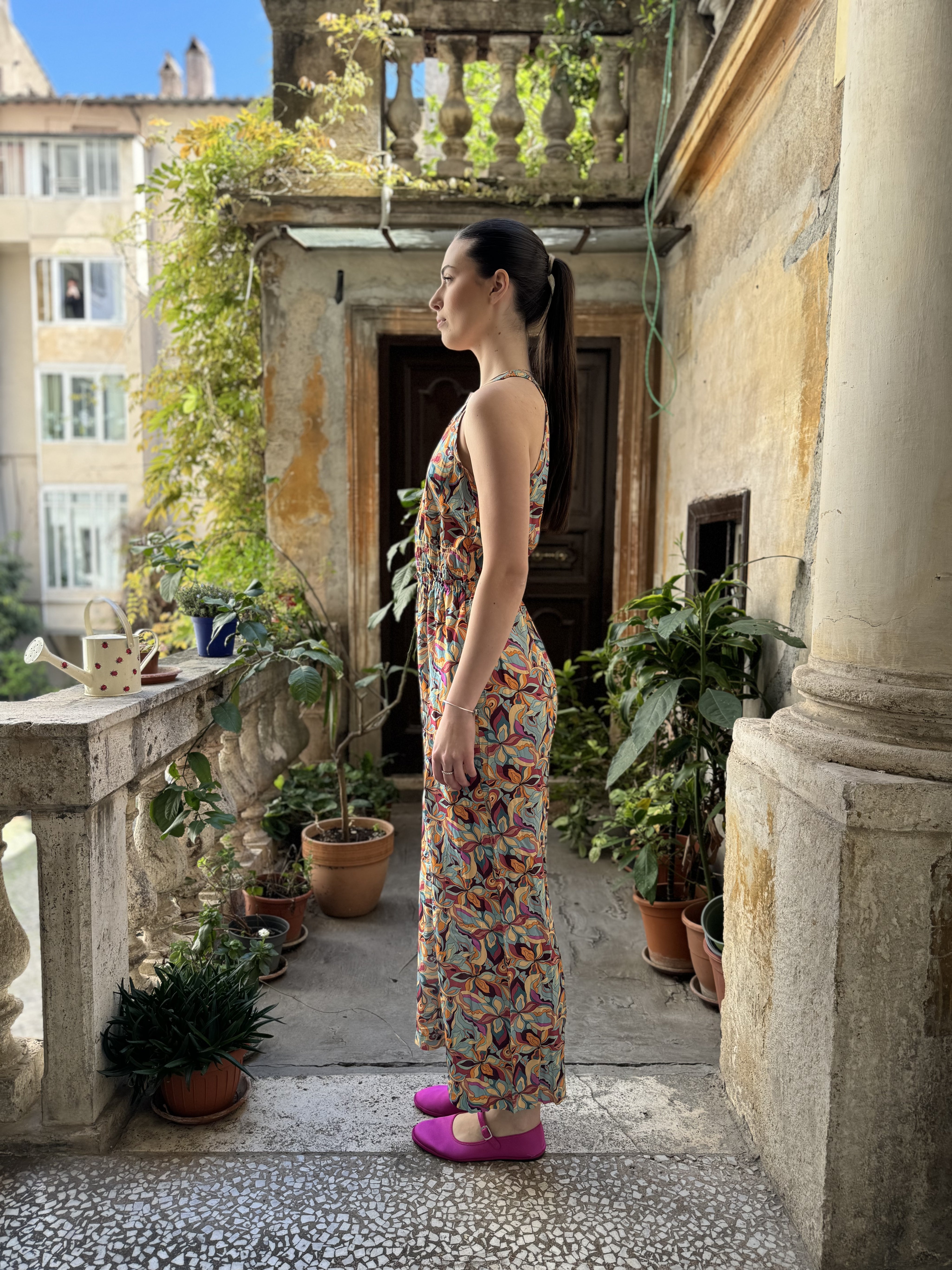 NUD - jumpsuite jump - CORAL