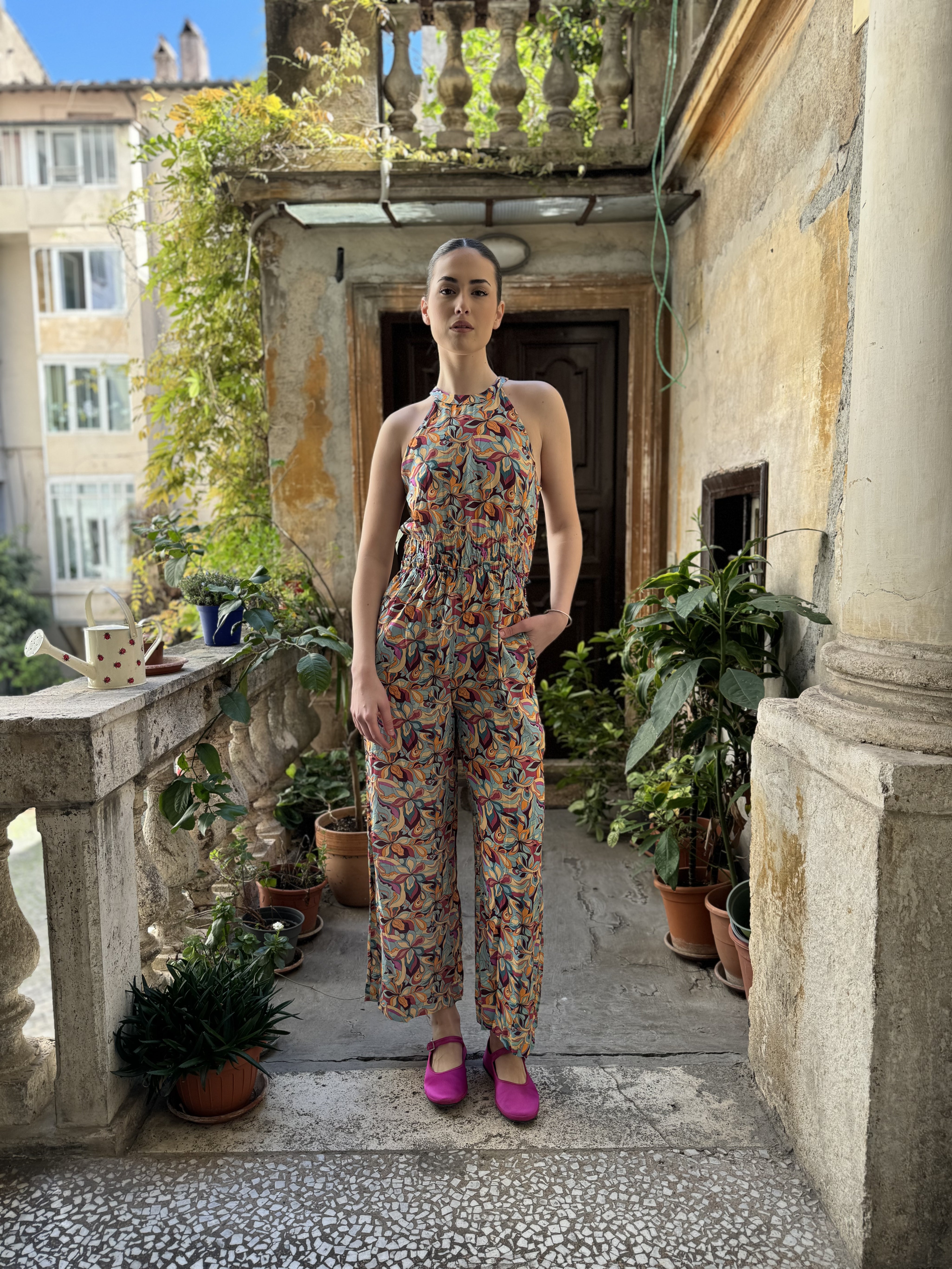 NUD - jumpsuite jump - CORAL