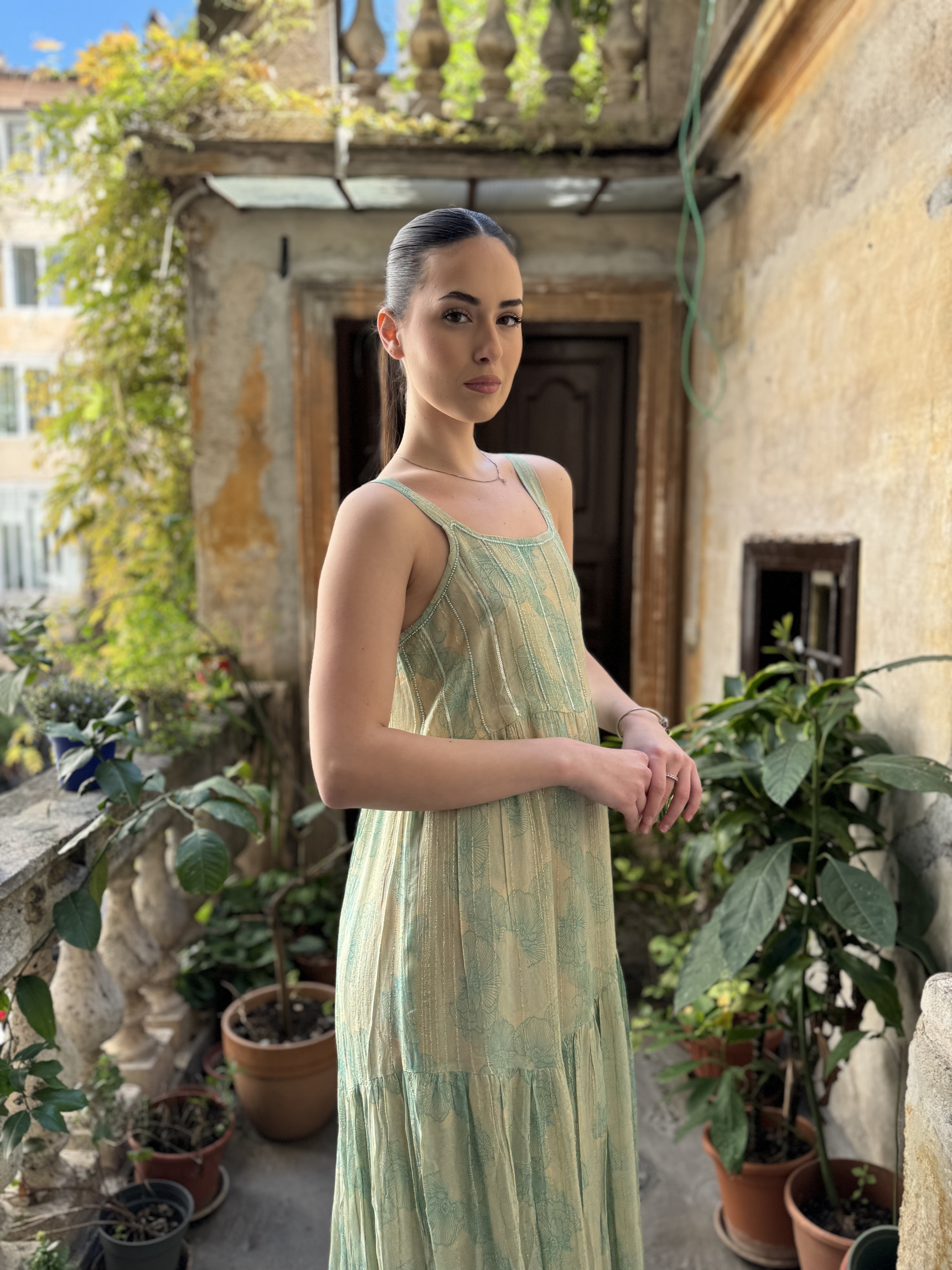 NEKANE - abito nalani - WATER GREEN