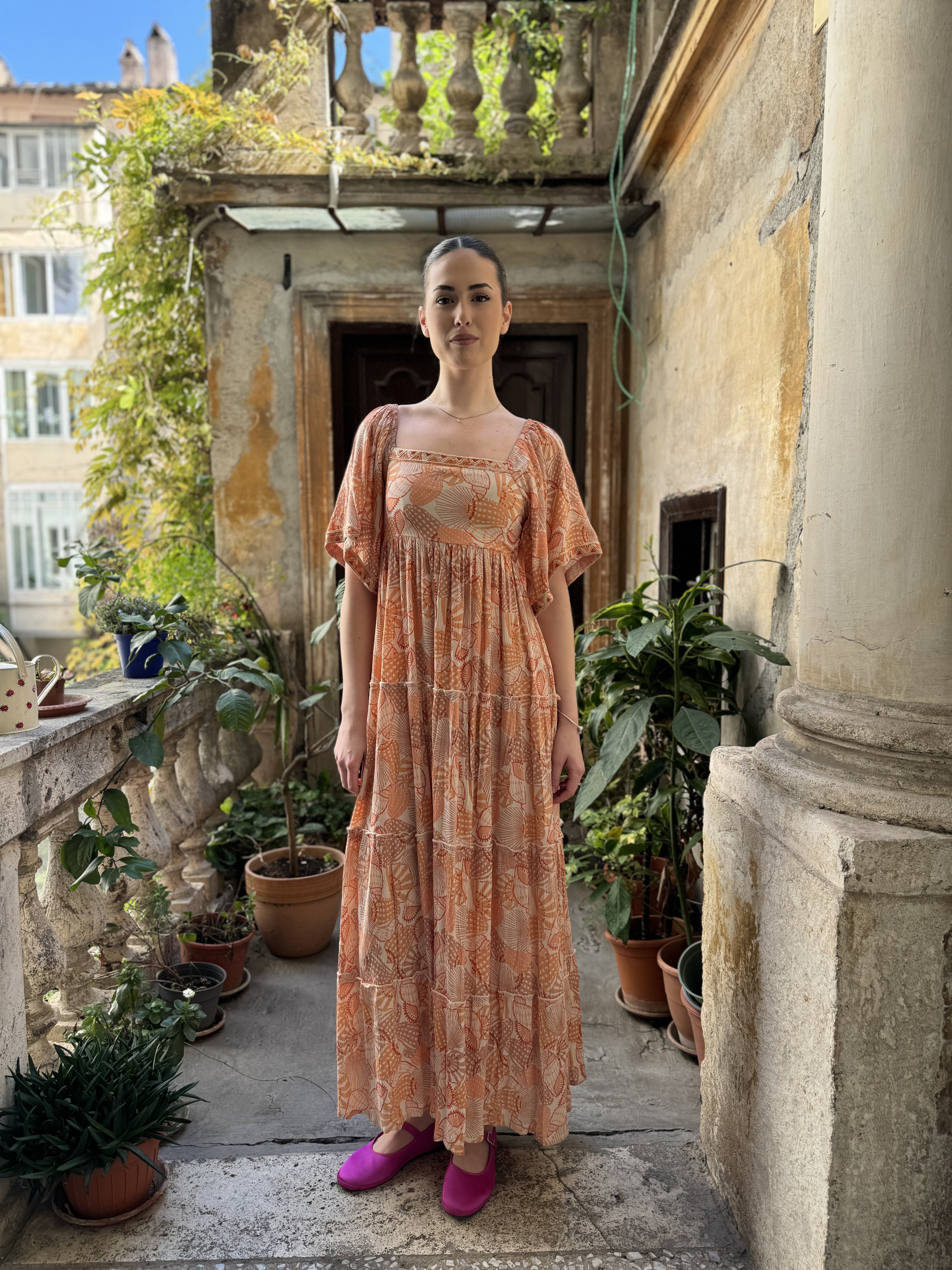 NUD - abito adirana - PEACH