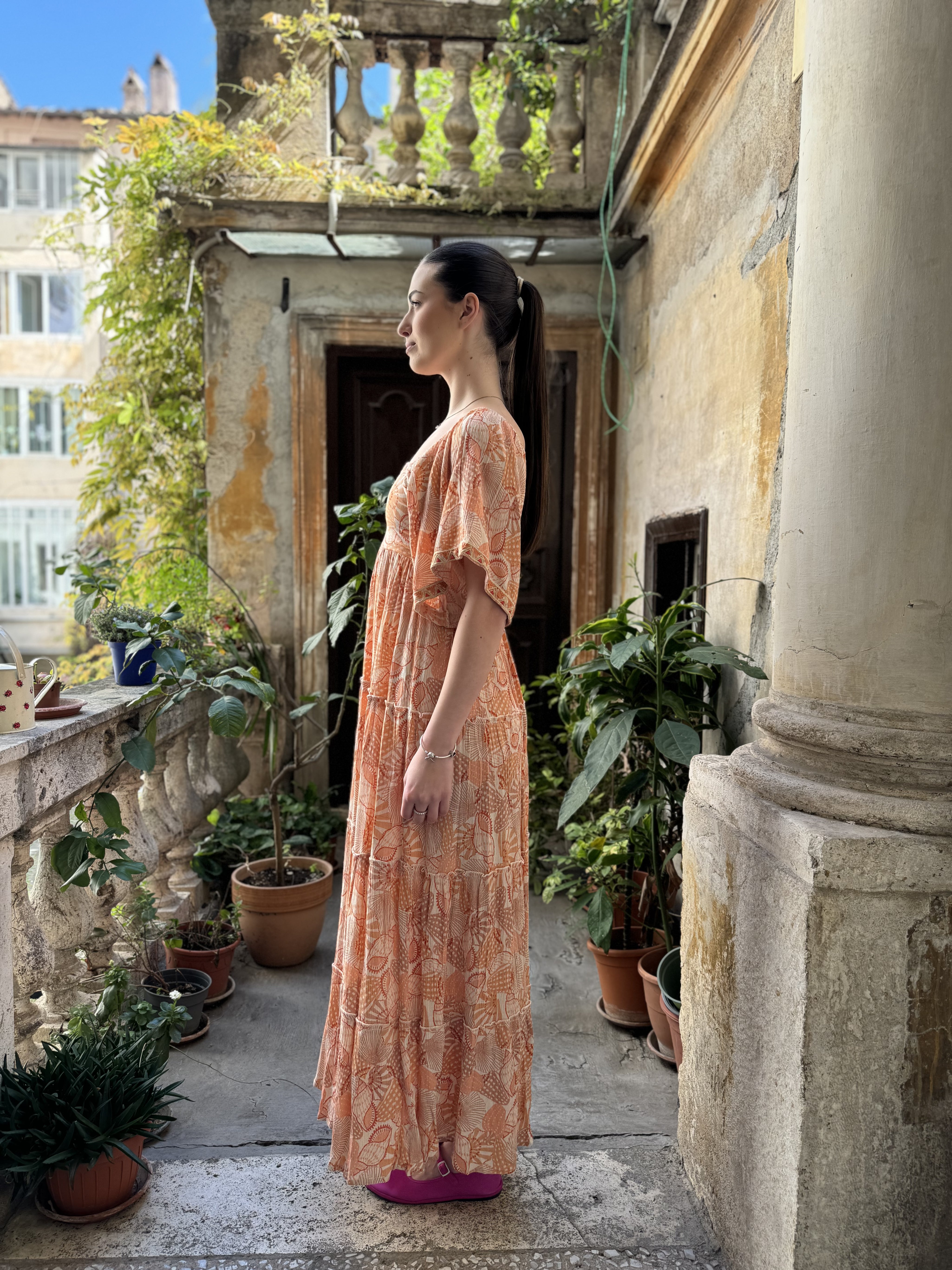 NUD - abito adirana - PEACH