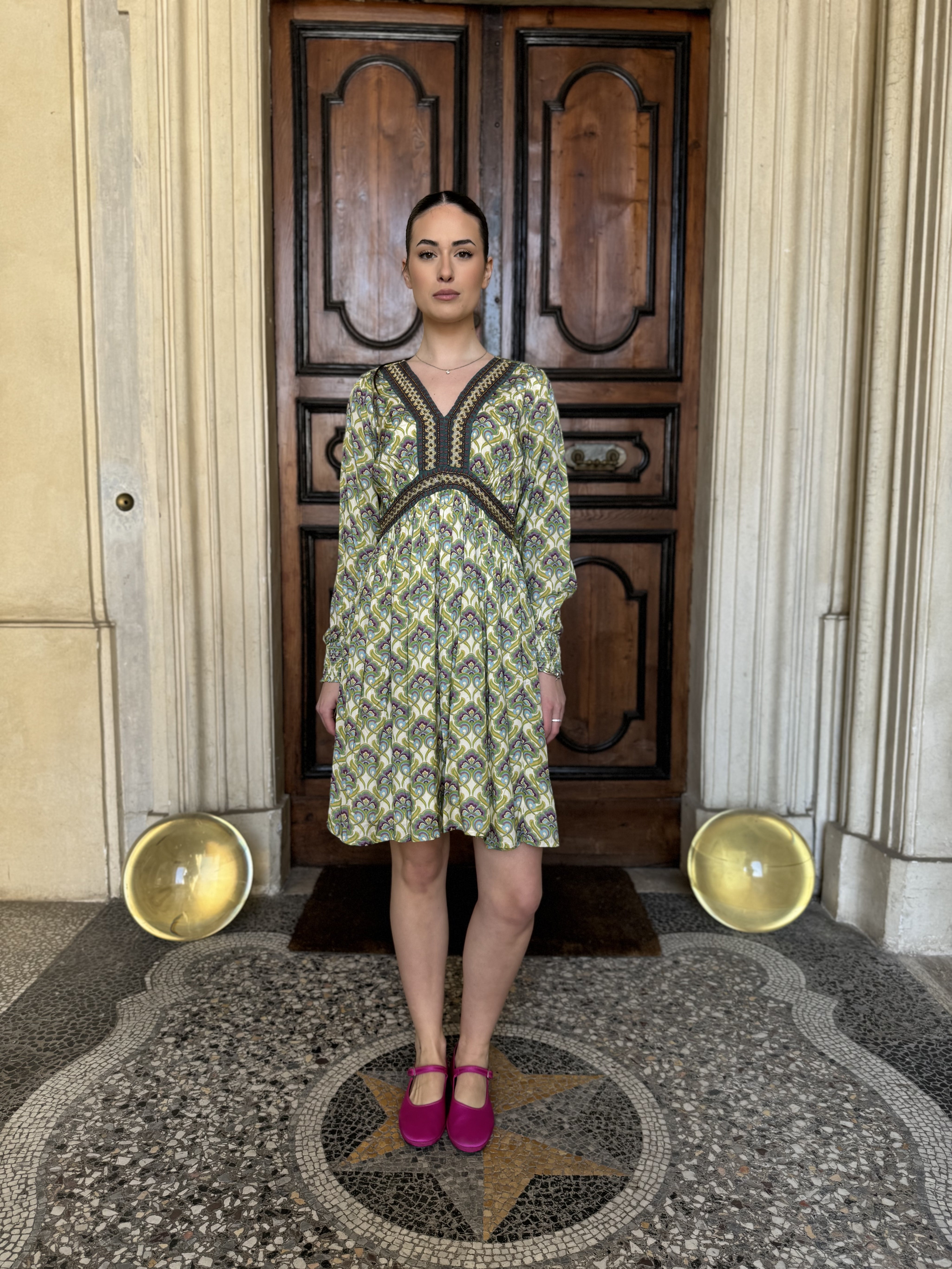 NEKANE - abito araxi - VERDE