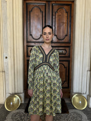 NEKANE - abito araxi - VERDE