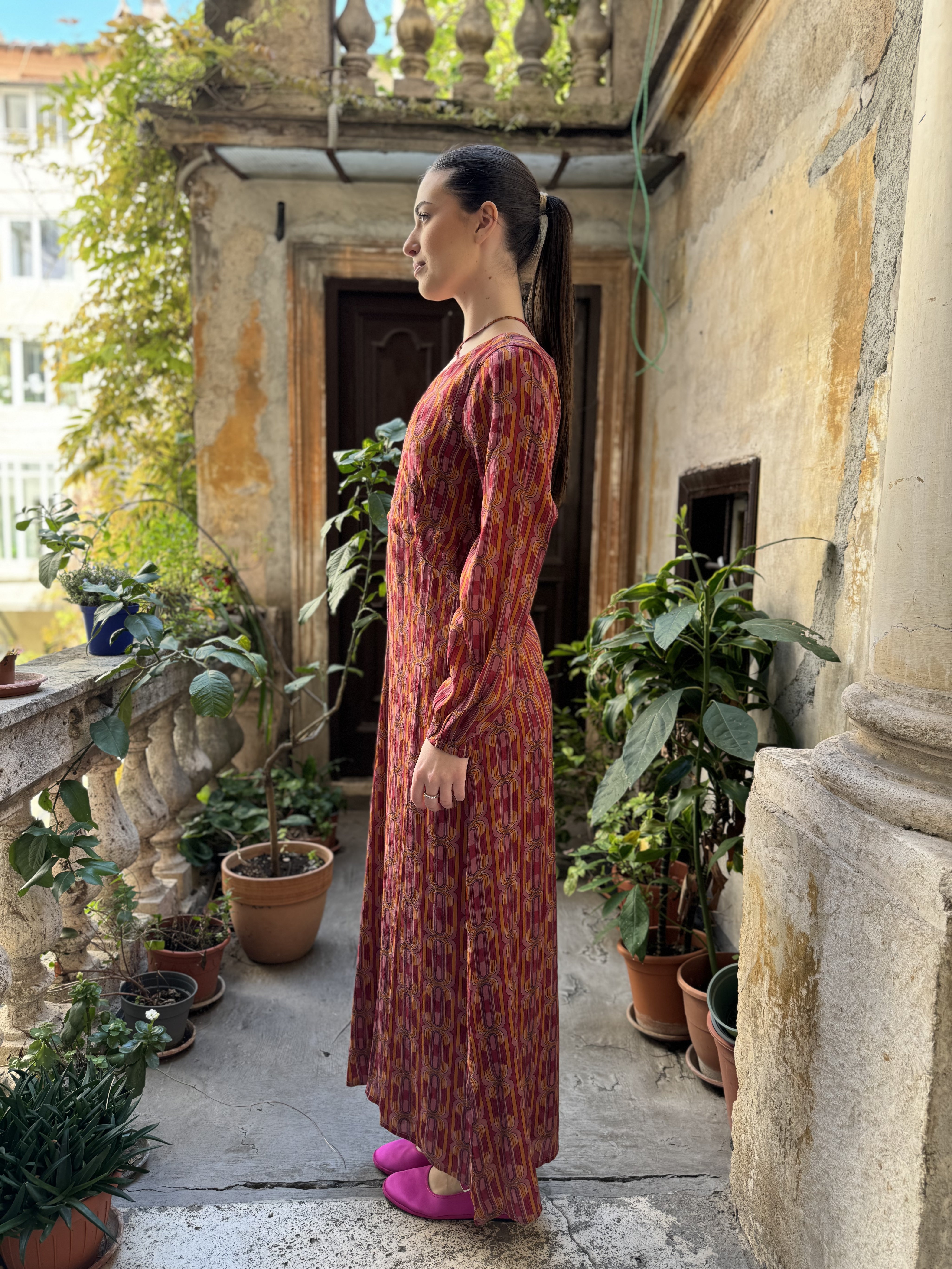 NEKANE - abito auguste - MAGENTA