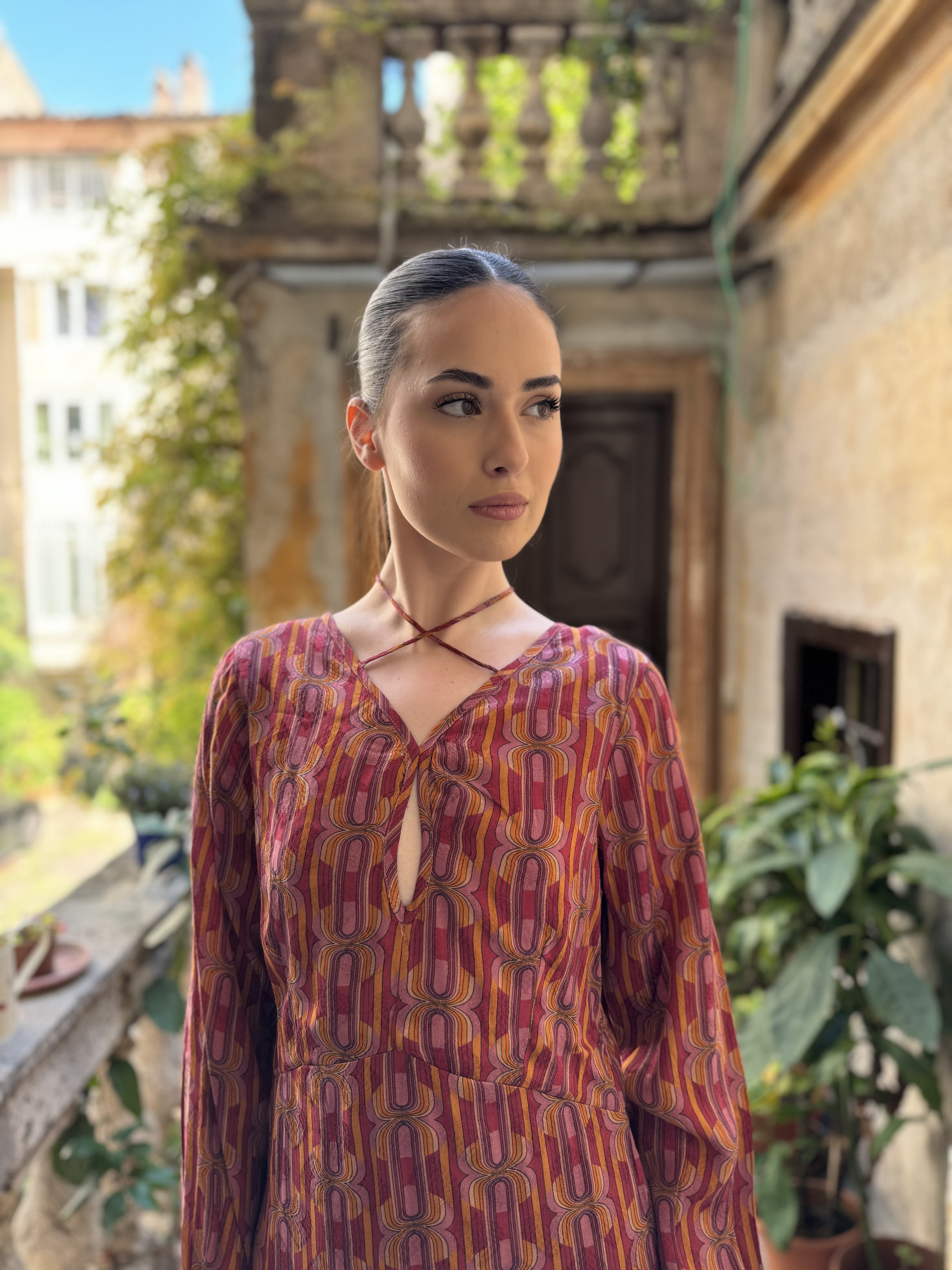 NEKANE - abito auguste - MAGENTA