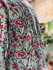 ARTEFILIA - blusa mussola di cotone eva - TIFFANY FLOWERS