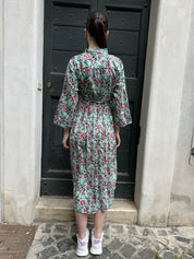 ARTEFILIA-abito carolina mussola cotone - TIFFANY FLOWERS