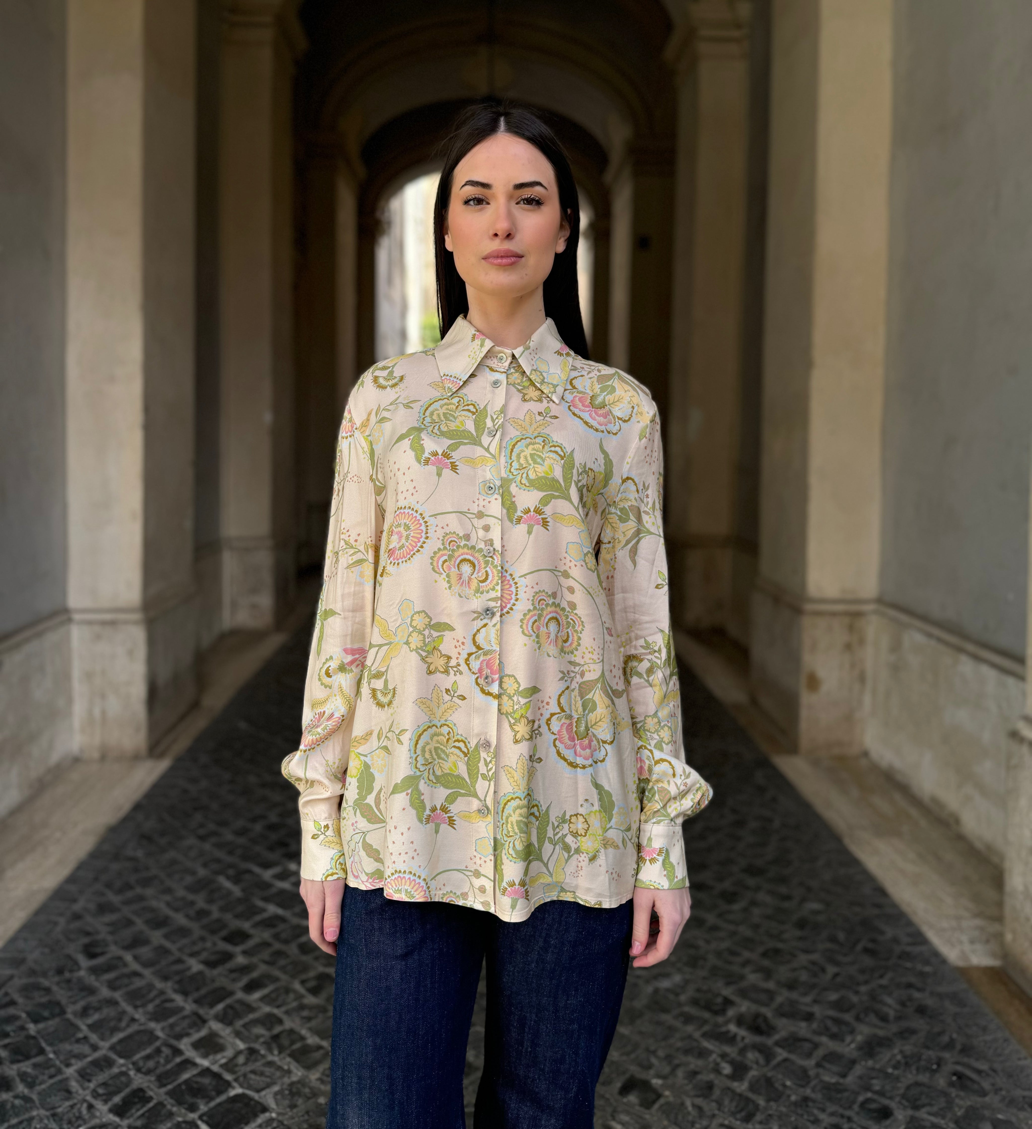 WU-SIDE - camicia fantasia - CIPRIA