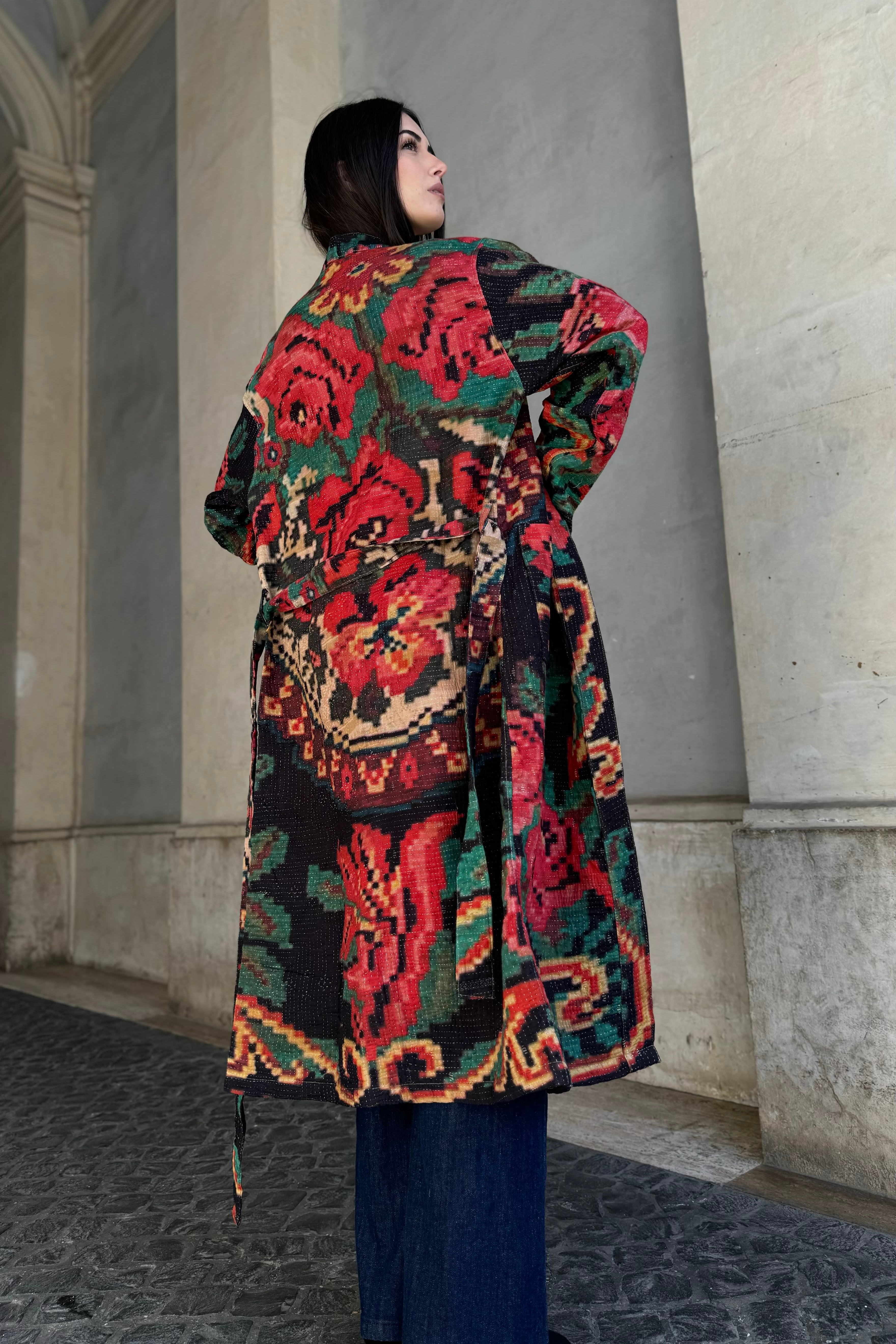 ARTEFILIA - kimono vintage - FANTASIA1 TU