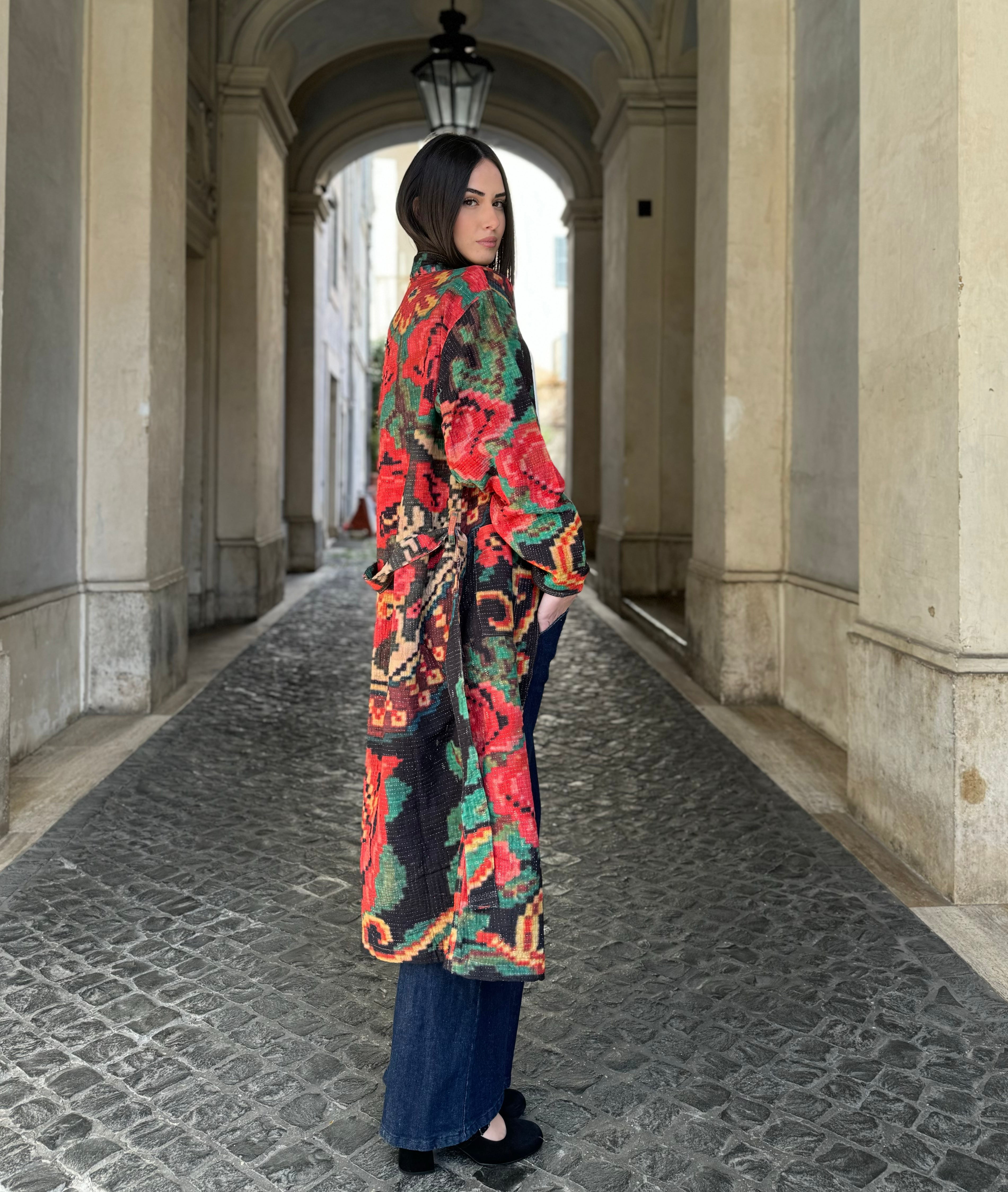 ARTEFILIA - kimono vintage - FANTASIA1 TU