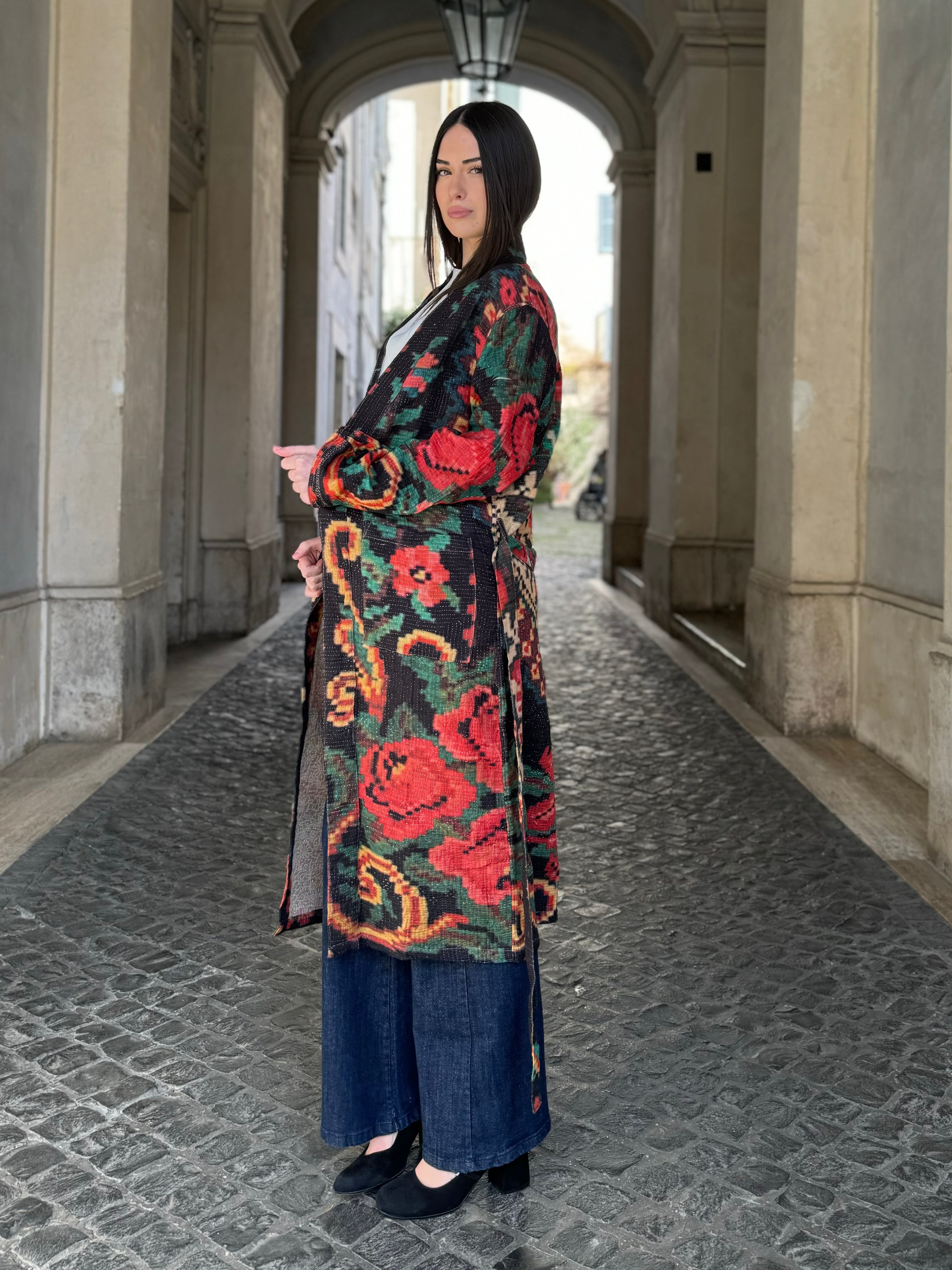 ARTEFILIA - kimono vintage - FANTASIA1 TU