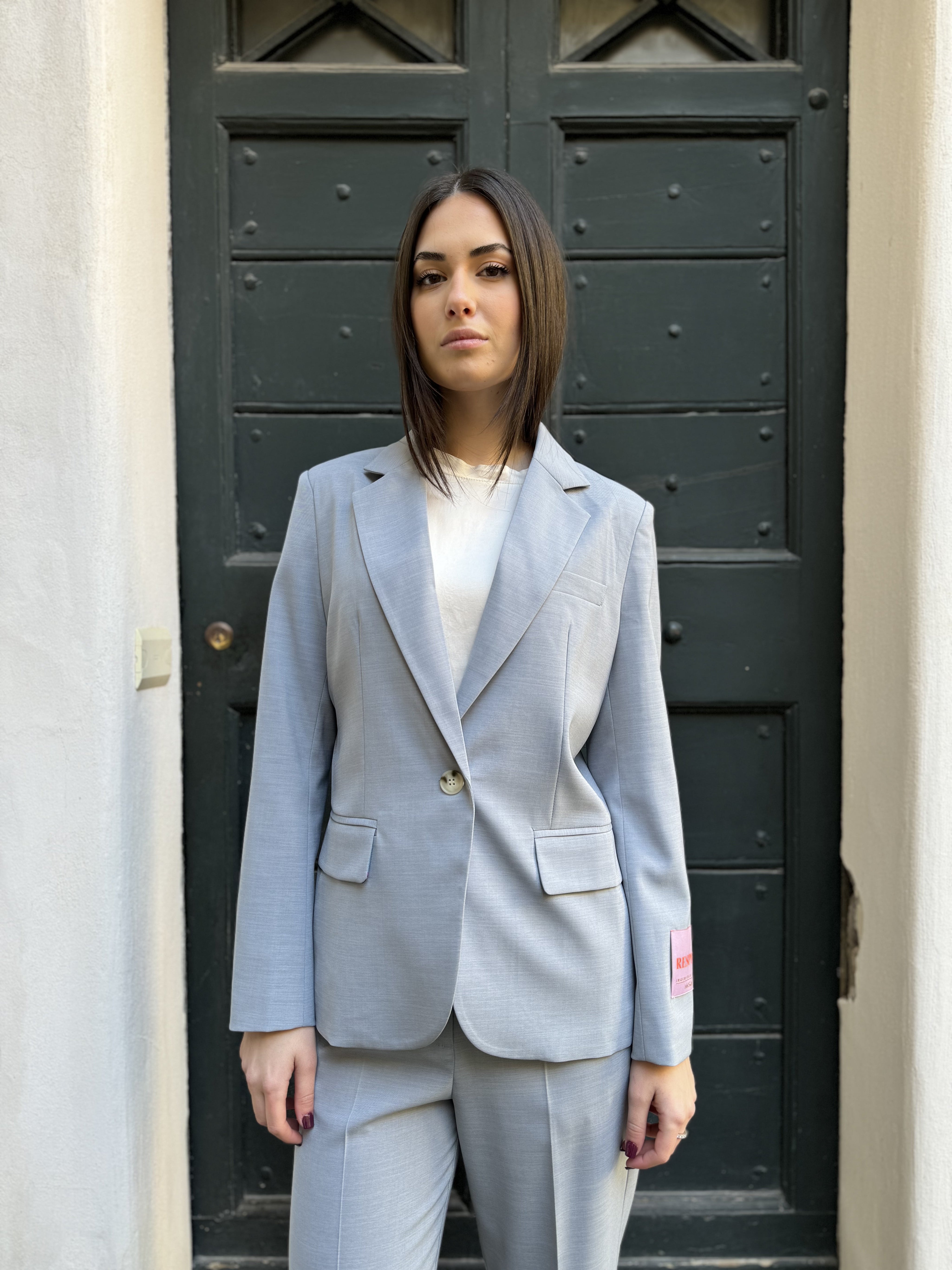WU-SIDE - giacca blazer - POLVERE