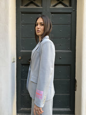 WU-SIDE - giacca blazer - POLVERE