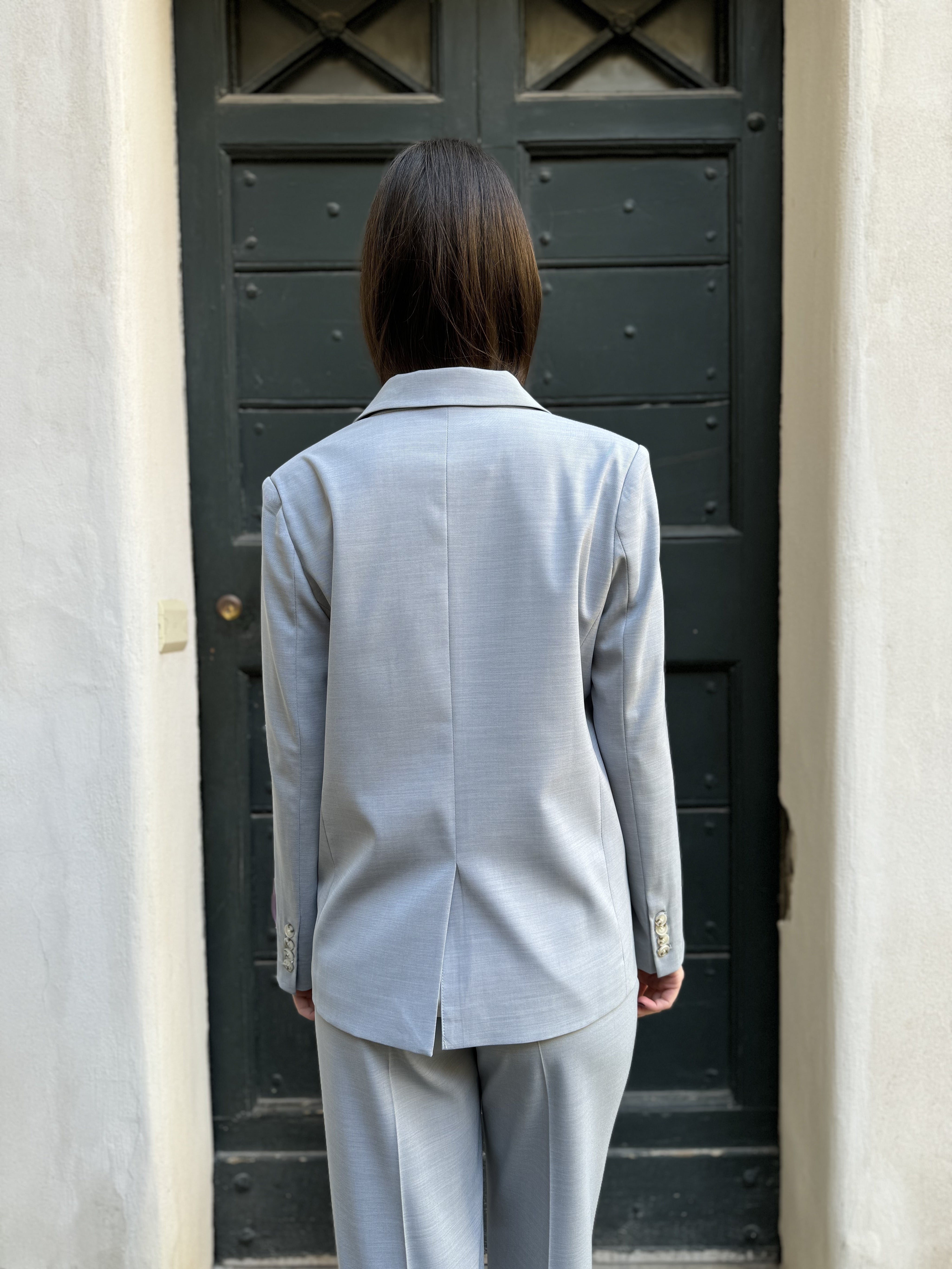 WU-SIDE - giacca blazer - POLVERE